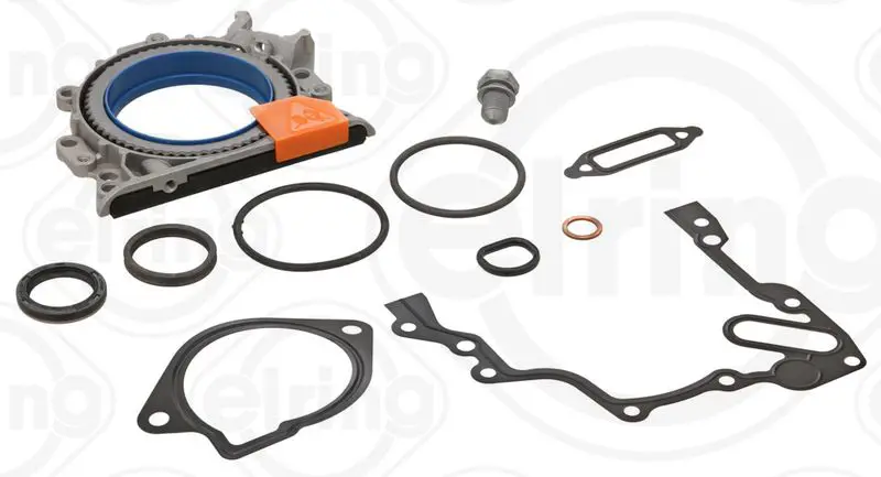 Handler.Part Gasket set, crank case Elring 741510 1