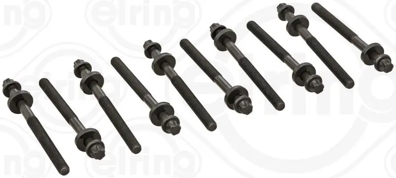 Handler.Part Bolt kit, cylinder head Elring 802661 1