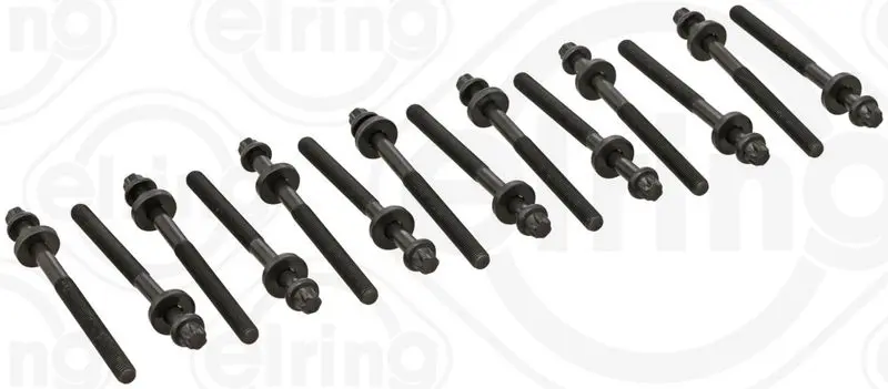 Handler.Part Bolt kit, cylinder head Elring 802801 1