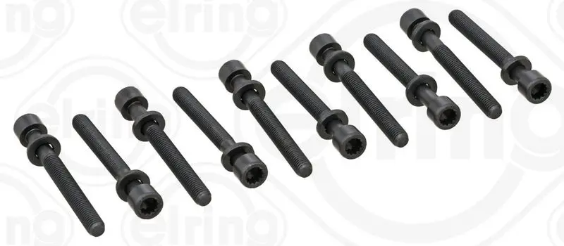 Handler.Part Bolt kit, cylinder head Elring 819817 1