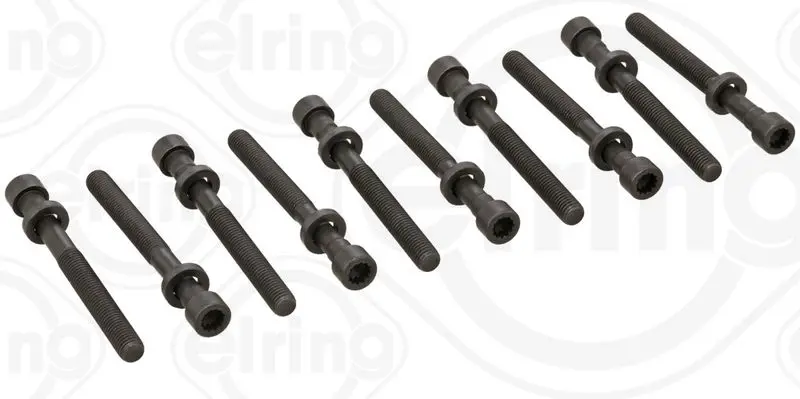 Handler.Part Bolt kit, cylinder head Elring 819956 1