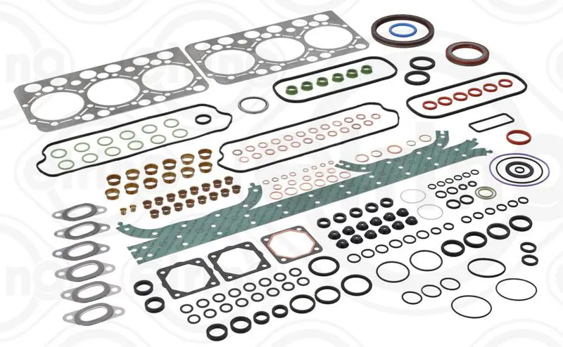 Handler.Part Full gasket set, engine Elring 916013 1