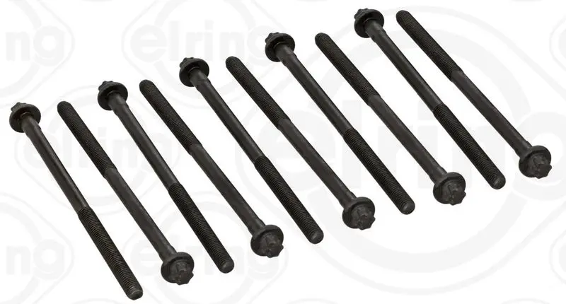 Handler.Part Bolt kit, cylinder head Elring 758370 1