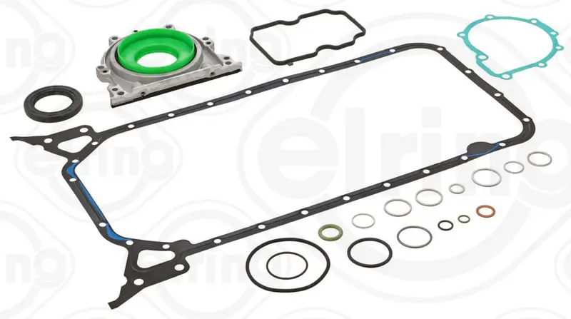 Handler.Part Gasket set, crank case Elring 473470 1