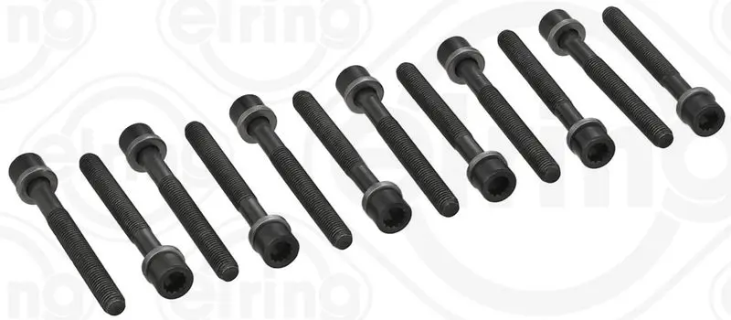 Handler.Part Bolt kit, cylinder head Elring 819883 1