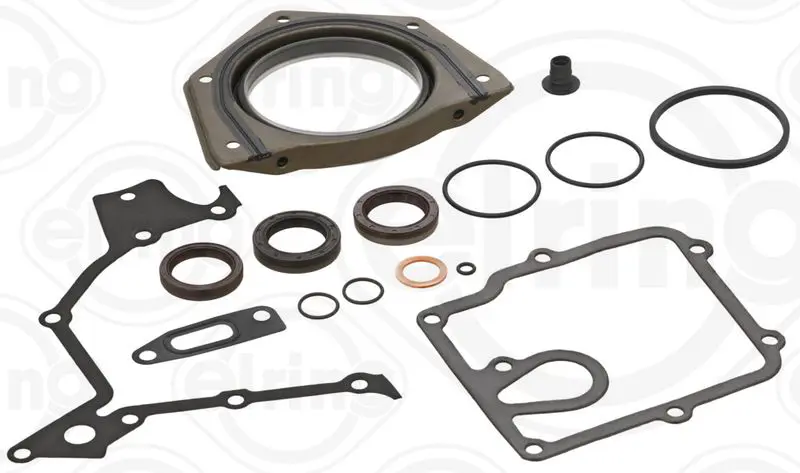 Handler.Part Gasket set, crank case Elring 431250 1