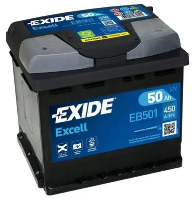 Handler.Part Starter battery EXIDE EB501 1