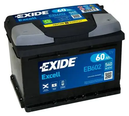 Handler.Part Starter battery EXIDE EB602 1