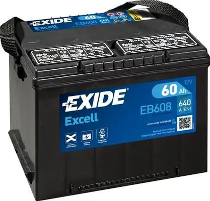 Handler.Part Starter battery EXIDE EB608 1