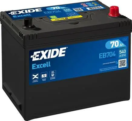 Handler.Part Starter battery EXIDE EB704 1