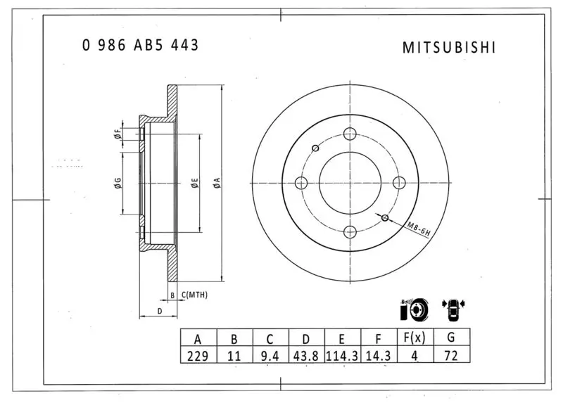 Handler.Part Timing belt Bosch 1987949604 7