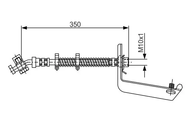 Handler.Part Brake hose Bosch 1987476976 5