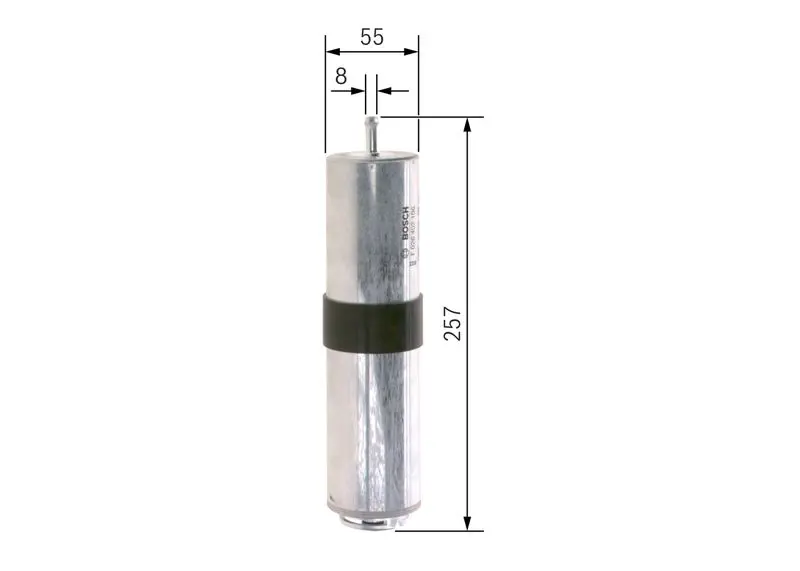 Handler.Part Fuel filter Bosch F026402106 5