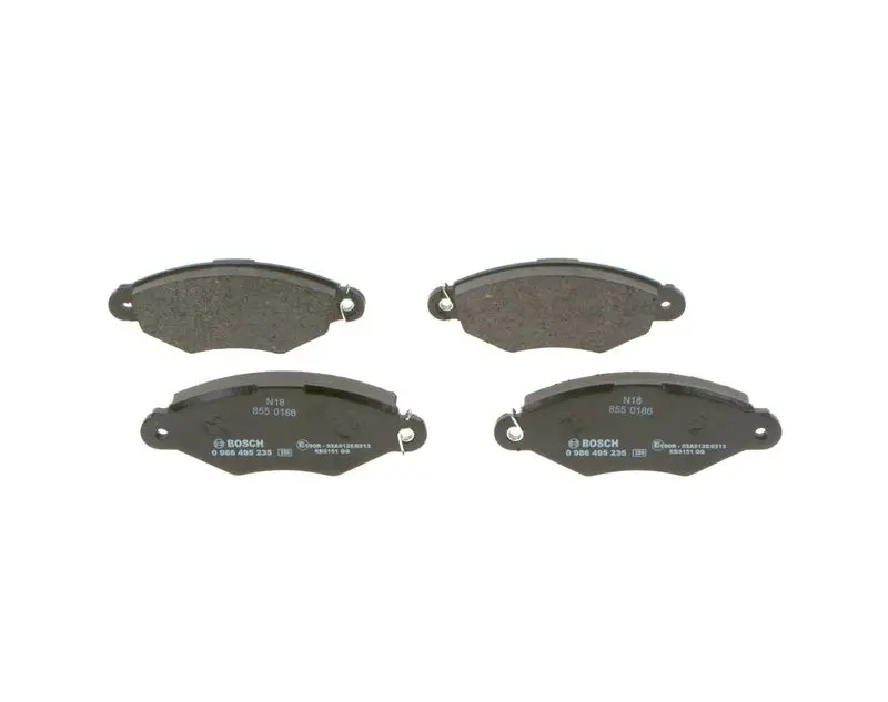 Handler.Part Brake pad set, disc brake Bosch 0986495235 3