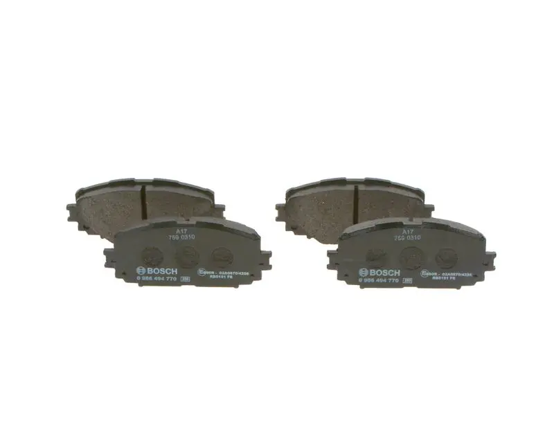 Handler.Part Brake pad set, disc brake Bosch 0986494770 3