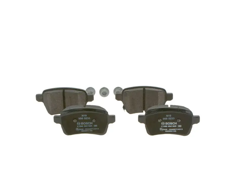 Handler.Part Brake pad set, disc brake Bosch 0986494825 3