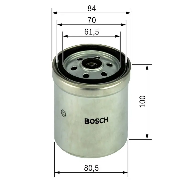 Handler.Part Fuel filter Bosch 1457434331 5