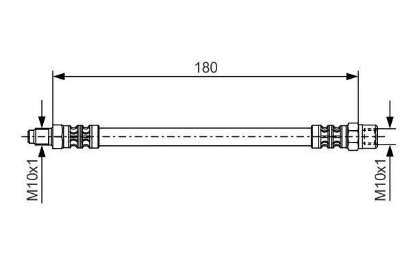 Handler.Part Brake hose Bosch 1987476302 1