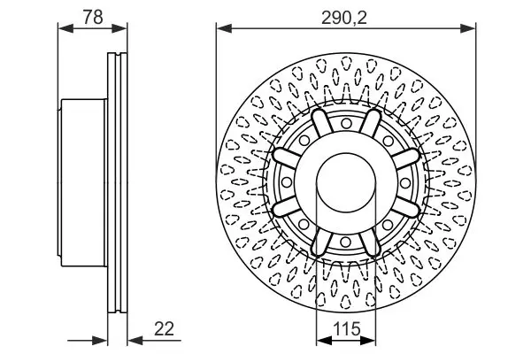 Handler.Part V-ribbed belts Bosch 1987946283 6