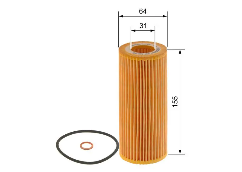 Handler.Part Oil filter Bosch 1457429185 5