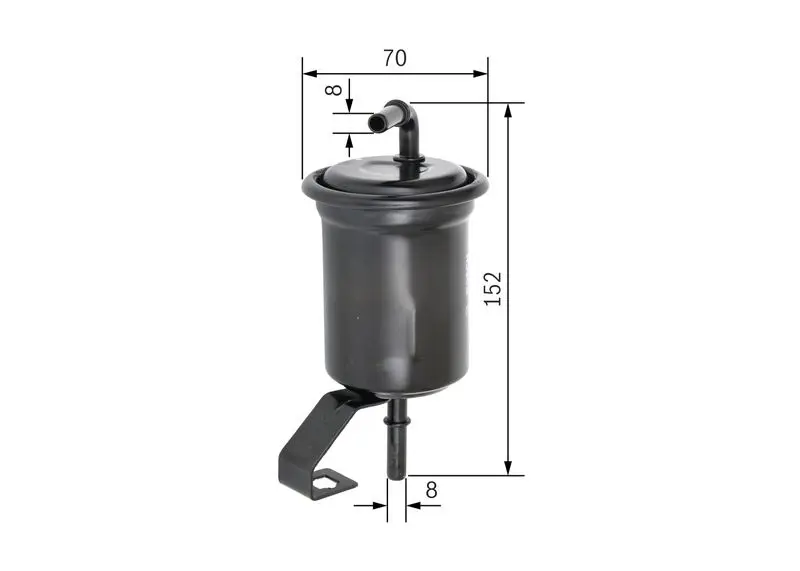 Handler.Part Fuel filter Bosch F026403756 5