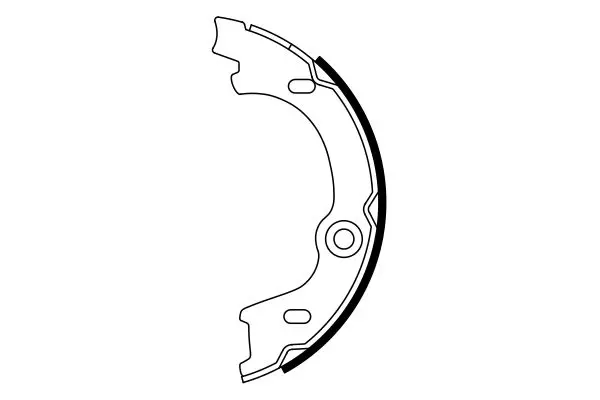 Handler.Part Brake shoe set, parking brake Bosch 0986487926 5