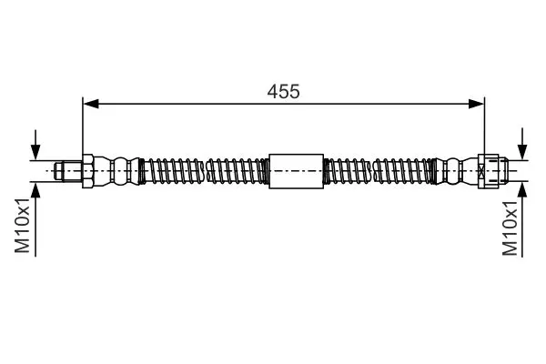 Handler.Part Brake Hose Bosch 1987481A02 5