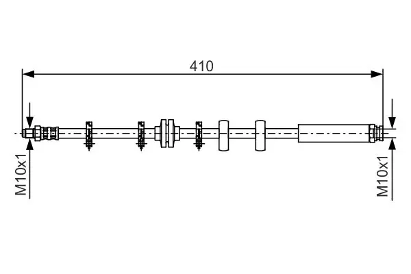 Handler.Part Brake hose Bosch 1987476639 1