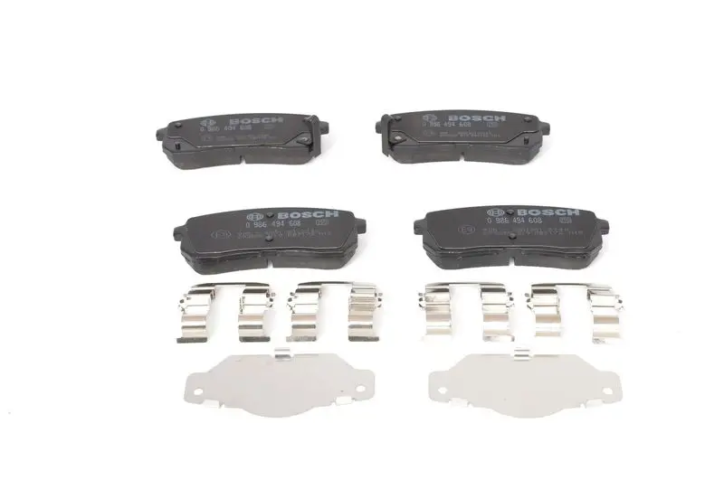 Handler.Part Brake pad set, disc brake Bosch 0986494608 6