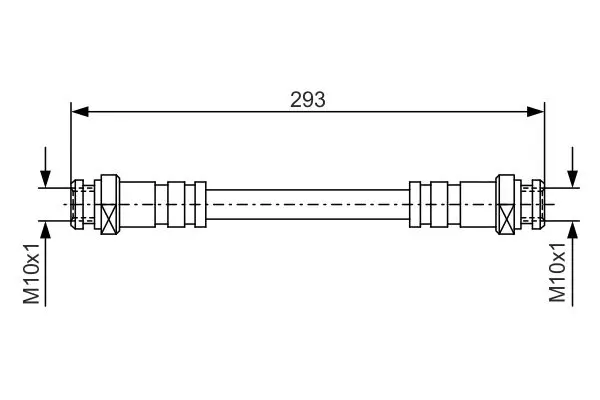 Handler.Part Brake hose Bosch 1987476543 1