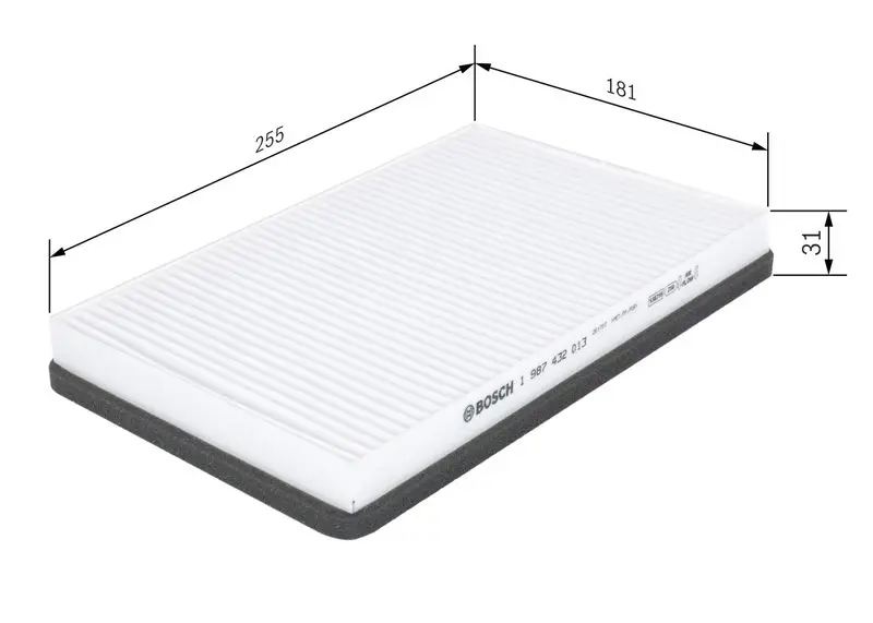 Handler.Part Filter, interior air Bosch 1987432013 5