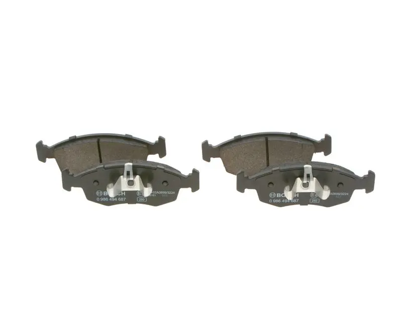 Handler.Part Brake pad set, disc brake Bosch 0986494687 3