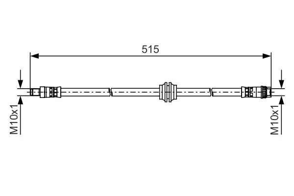 Handler.Part Brake hose Bosch 1987481480 5