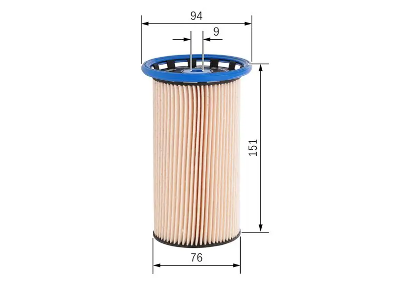 Handler.Part Fuel filter Bosch F026402820 5