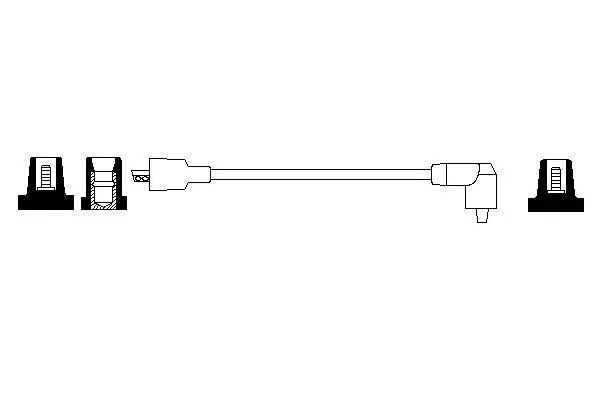 Handler.Part Ignition cable Bosch 0986356089 5