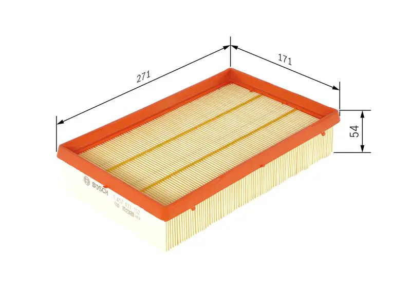 Handler.Part Air filter Bosch 1457433152 5