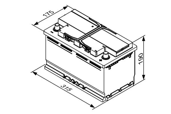 Handler.Part Starter Battery Bosch 0092S4E111 5