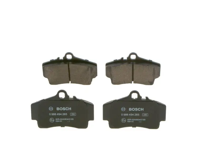 Handler.Part Brake pad set, disc brake Bosch 0986494265 1