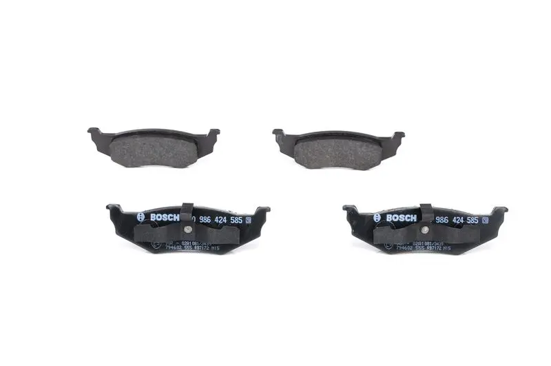 Handler.Part Brake pad set, disc brake Bosch 0986424585 1