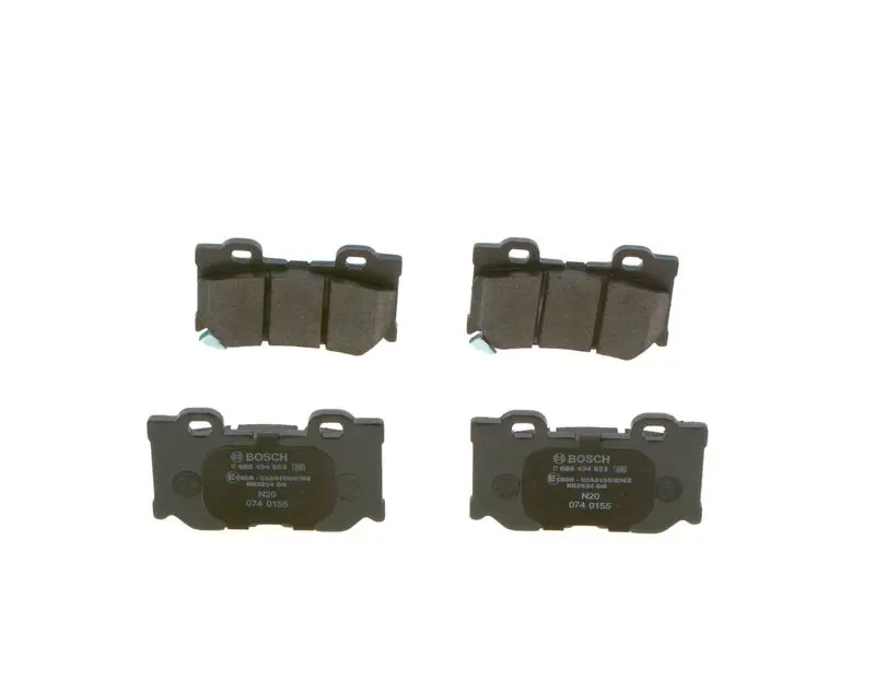 Handler.Part Brake pad set, disc brake Bosch 0986494863 3