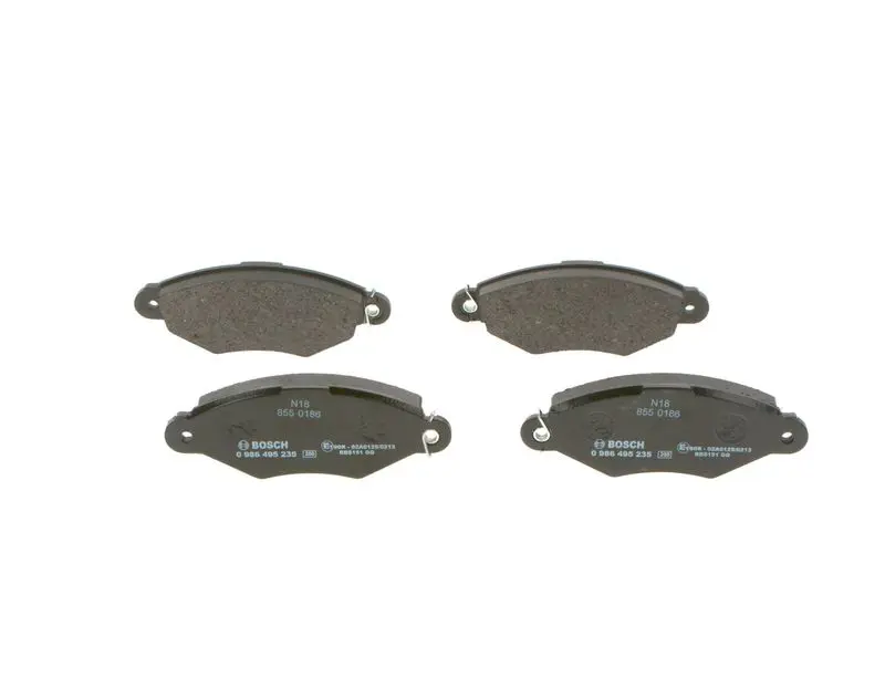 Handler.Part Brake pad set, disc brake Bosch 0986495235 1