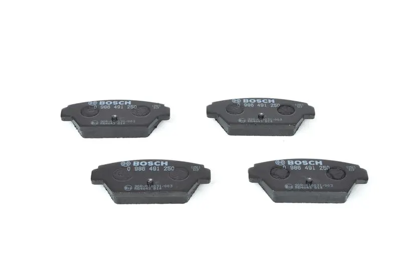 Handler.Part Brake pad set, disc brake Bosch 0986491250 6