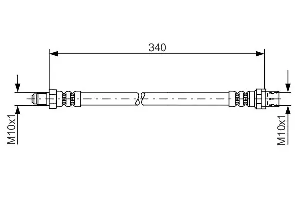 Handler.Part Brake hose Bosch 1987481080 5