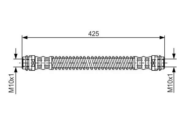 Handler.Part Brake hose Bosch 1987476330 1