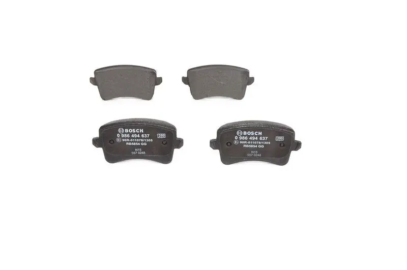 Handler.Part Brake pad set, disc brake Bosch 0986494637 3