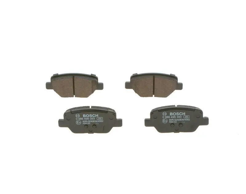 Handler.Part Brake pad set, disc brake Bosch 0986495393 1