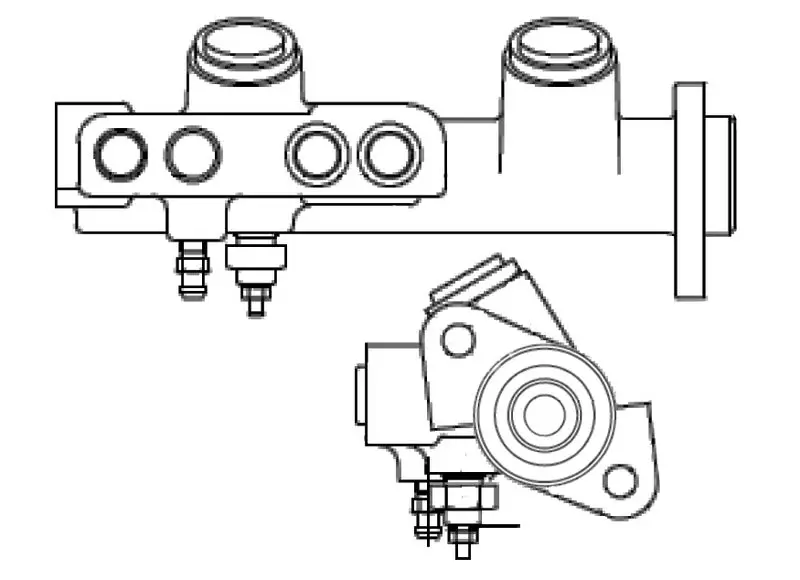 Handler.Part Brake master cylinder Bosch F026003014 1