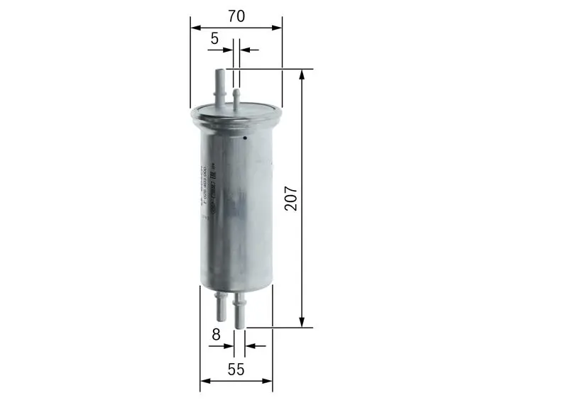 Handler.Part Fuel filter Bosch F026403000 5