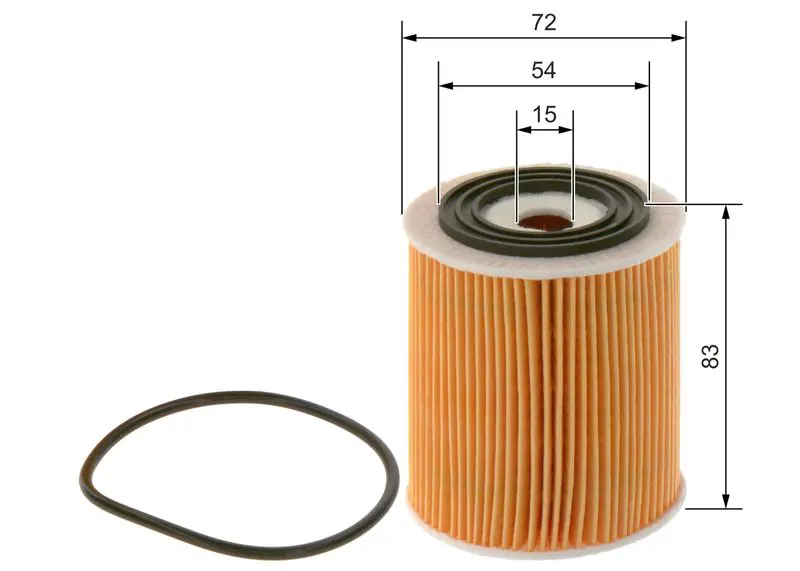 Handler.Part Oil filter Bosch F026407226 5