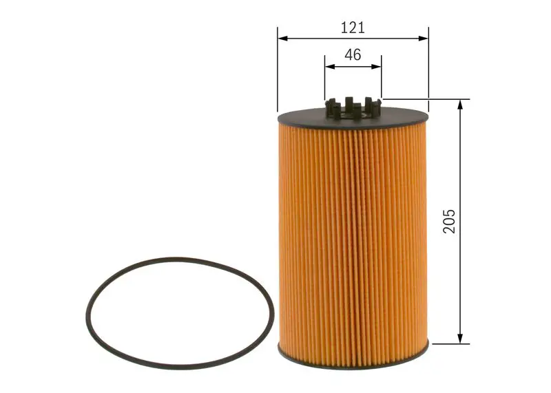 Handler.Part Oil filter Bosch F026407051 5